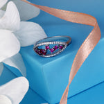 Load image into Gallery viewer, Ivy Red 925 Sterling Silver Ring