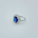 Load and play video in Gallery viewer, The Celestial Bridal 925 Silver Ring