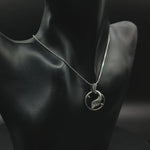 Load and play video in Gallery viewer, Yuva Luxe 925 Silver Pendant with Chain
