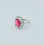 Load and play video in Gallery viewer, The Celestial Bridal 925 Silver Ring