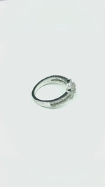 Load and play video in Gallery viewer, Swati Flower 925 Silver Ring