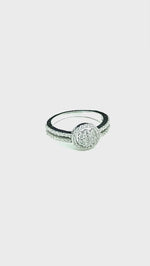 Load and play video in Gallery viewer, Swati Flower 925 Silver Ring