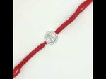 Load and play video in Gallery viewer, Handcrafted Trisul 925 Sterling Silver Rakhi