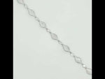 Load and play video in Gallery viewer, Celestial 925 Sterling Silver Bracelet With Adjustable Length