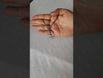 Load and play video in Gallery viewer, Designer 925 Sterling Silver Hand Mangalsutra For Women 8.5 Inch