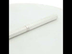 Load and play video in Gallery viewer, Handcrafted 925 Silver Pen Premium Engraved Barrel Ballpoint Pen