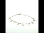 Load and play video in Gallery viewer, Madhuban 925 Sterling Silver Anklets with Adjustable Length
