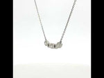 Load and play video in Gallery viewer, 925 Sterling Silver Blue Evil Eye Pendant with Chain