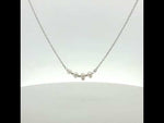 Load and play video in Gallery viewer, Luxury 925 Silver Pearl Necklace for Girls & Women