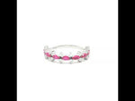 Load and play video in Gallery viewer, Elegant Marquise Style 925 Sterling Silver Ring