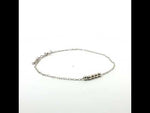 Load and play video in Gallery viewer, Madhuban 925 Sterling Silver Anklets with Adjustable Length