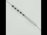 Load and play video in Gallery viewer, Celestial Chakra 925 Sterling Silver Bracelet With Adjustable Length