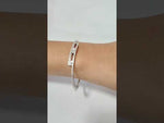 Load and play video in Gallery viewer, Classic 925 Sterling Silver Bracelet