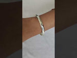 Load and play video in Gallery viewer, 925 Sterling Silver Kada Men's Bracelet