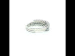Load and play video in Gallery viewer, 925 Sterling Silver Floral Cluster Zircon Ring for Women