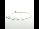 Load and play video in Gallery viewer, 925 Sterling Silver Anklets with Adjustable Length
