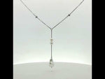 Load and play video in Gallery viewer, Luxury 925 Silver Pearl Necklace for Girls & Women