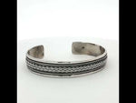 Load and play video in Gallery viewer, Premium 925 Sterling Silver Kada Bracelet for Women