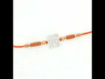 Load and play video in Gallery viewer, Premium Swastik 925 Sterling Silver Rakhi for Brother