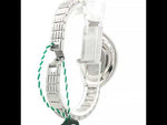 Load and play video in Gallery viewer, Elegant 925 Sterling Silver Crystal Studded Watch for Women