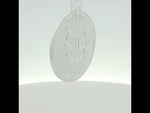 Load and play video in Gallery viewer, Laxmi Ganesh Saraswati 999 purity Silver Coins 10 Gram