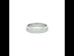 Load and play video in Gallery viewer, Premium 925 Sterling Silver Full Eternity Ring with Sparkling