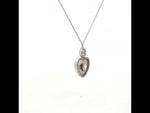 Load and play video in Gallery viewer, Luxury 925 Sterling Silver Crystal Flower Pendant with Chain