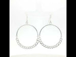 Load and play video in Gallery viewer, Link 925 Sterling Silver Earrings