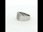 Load and play video in Gallery viewer, Elegant 925 Sterling Silver Ring for Men