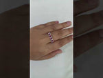 Load and play video in Gallery viewer, Elegant Marquise Style 925 Sterling Silver Ring