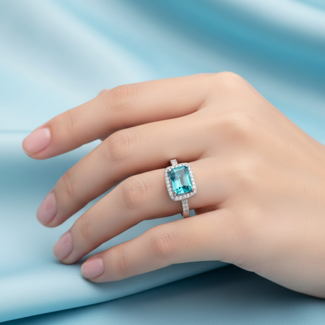 Insignia Color 925 Silver Ring