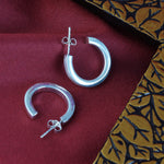 Load image into Gallery viewer, 925 Sterling Silver Hoop Earrings
