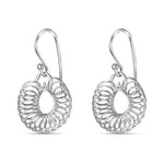 Load image into Gallery viewer, Spirale Link 925 Sterling Silver Earrings
