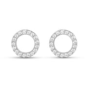 Circle of Life 925 Silver Earrings