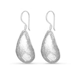 Load image into Gallery viewer, Handmade Hammered Texture 925 Sterling Silver Hook Earrings for Women
