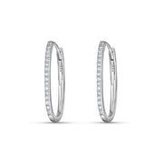 Classic Hoop Bali 925 Silver Earrings