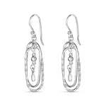 Load image into Gallery viewer, Oval Chimes 925 Sterling Silver Dangling Hook Earrings for Women
