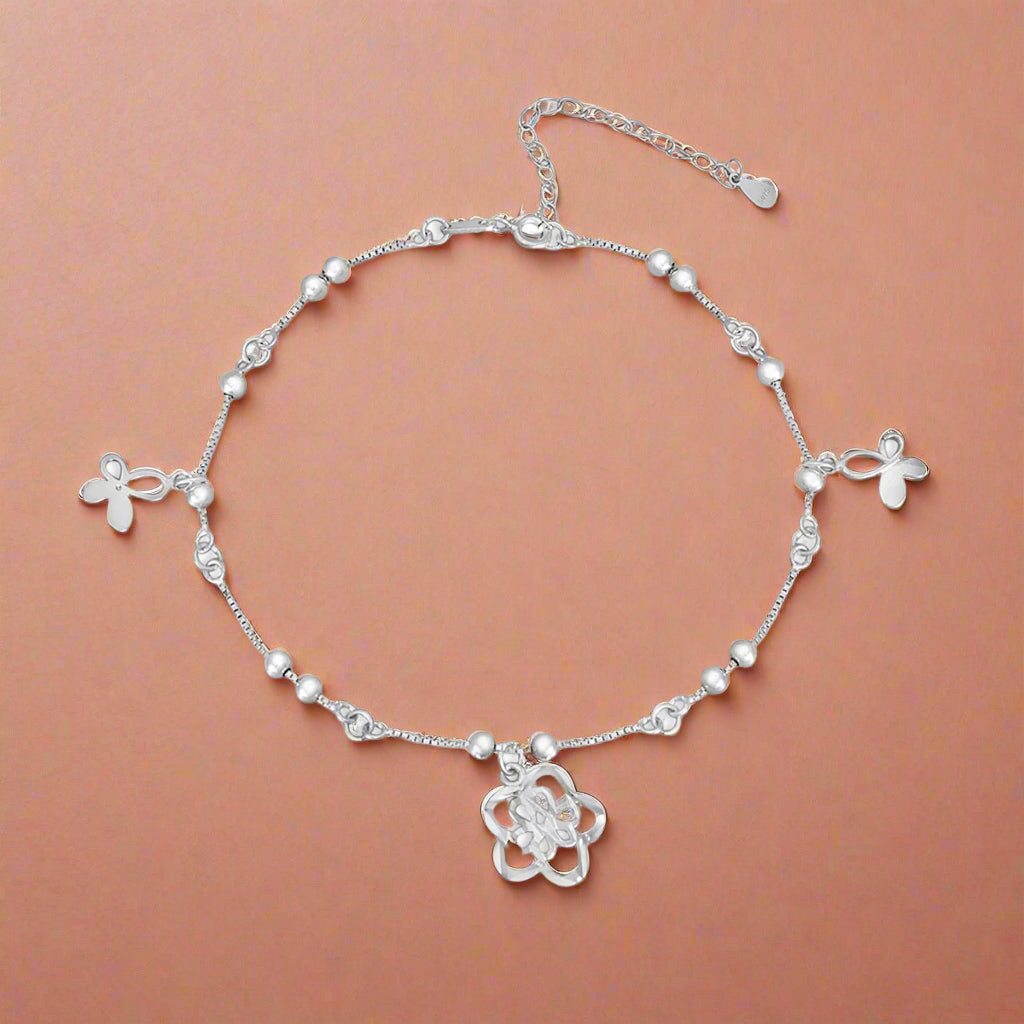 Silver Anklet
