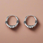 Load image into Gallery viewer, 925 Sterling Silver Gir Oxidized Bali
