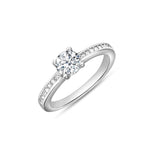 Load image into Gallery viewer, Pratham Solitaire 925 Silver Ring
