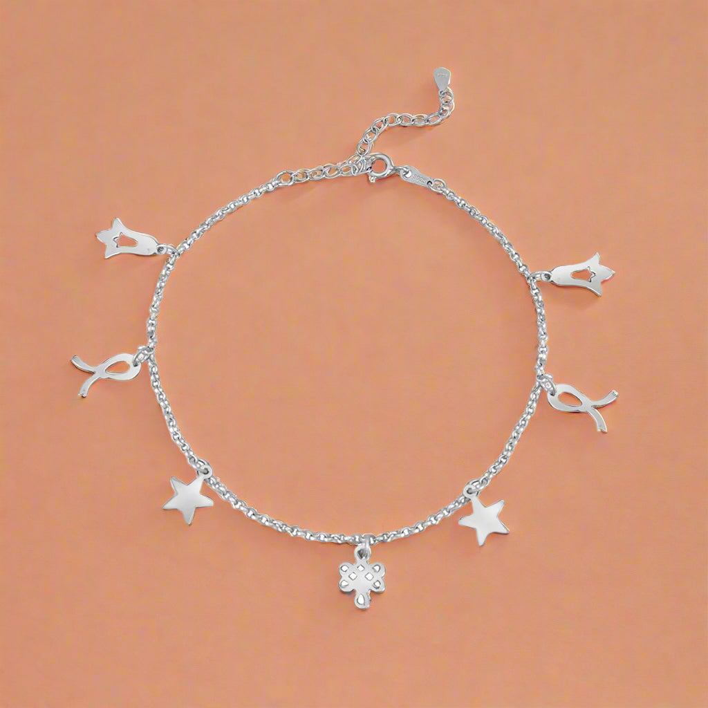 Silver Anklet