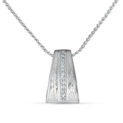 Mahogany 925 Sterling Silver Pendant with chain  (Chain length 18 inches)