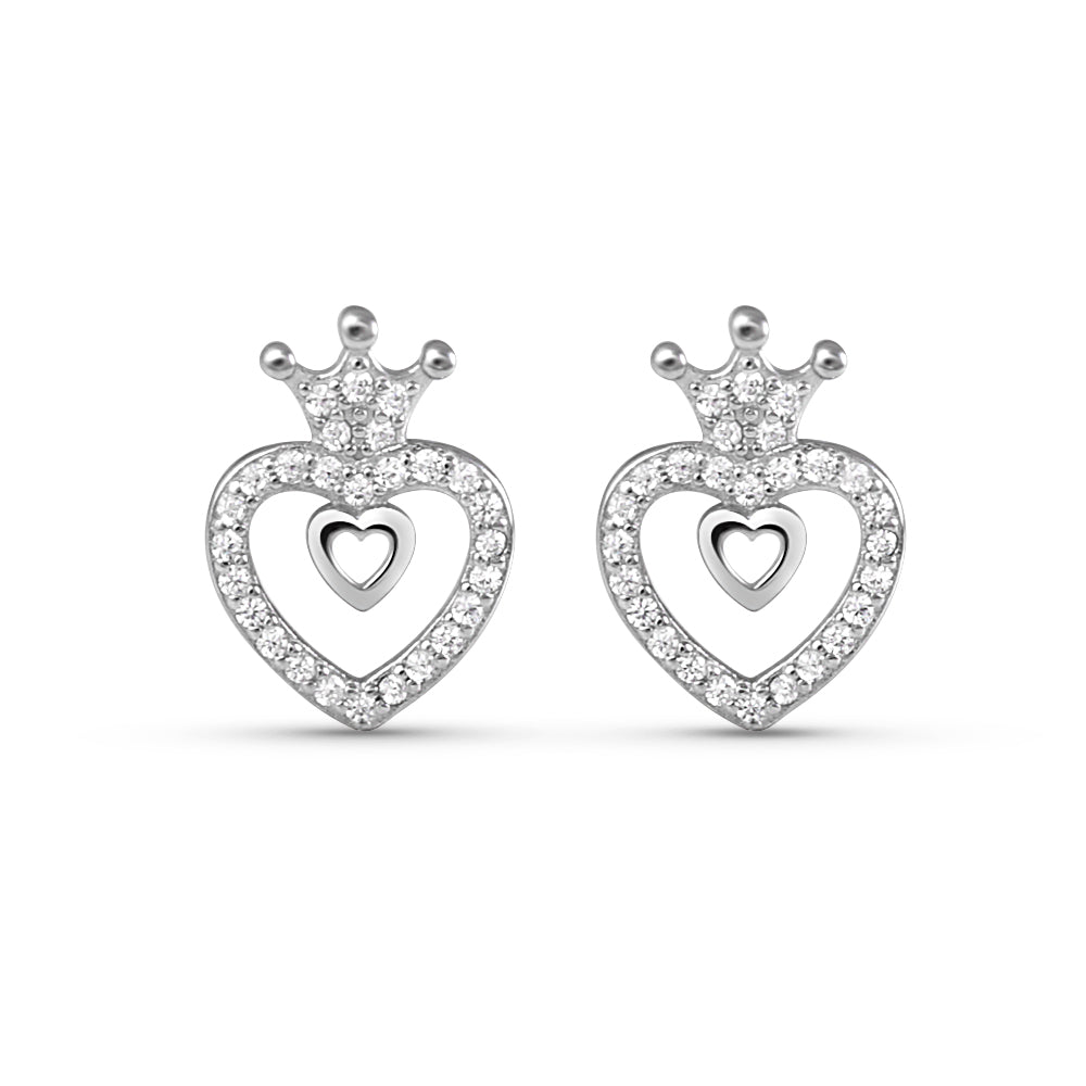 Princess of my Heart 925 Silver Earring