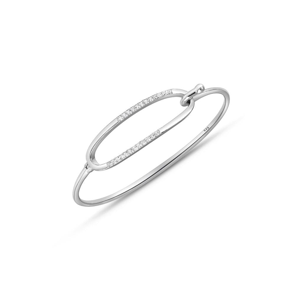 Thatcher 925 Silver Bracelet Openable Free Size