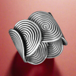 Load image into Gallery viewer, Handmade BOHO 925 Sterling Silver Ring (Available in various sizes)
