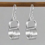 Load image into Gallery viewer, Handmade Chimes 925 Sterling Silver Dangling Hook Earrings for Women
