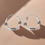 Load image into Gallery viewer, 925 Sterling Silver Oxidized Bali
