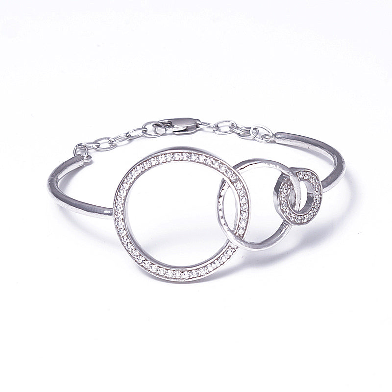 Circle of  Life 925 Silver Bracelet TBR-808