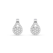 Margaret Flower 925 Silver Earrings