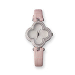 Load image into Gallery viewer, Women&#39;s 925 Sterling Silver Watch with Pink Leather Belt
